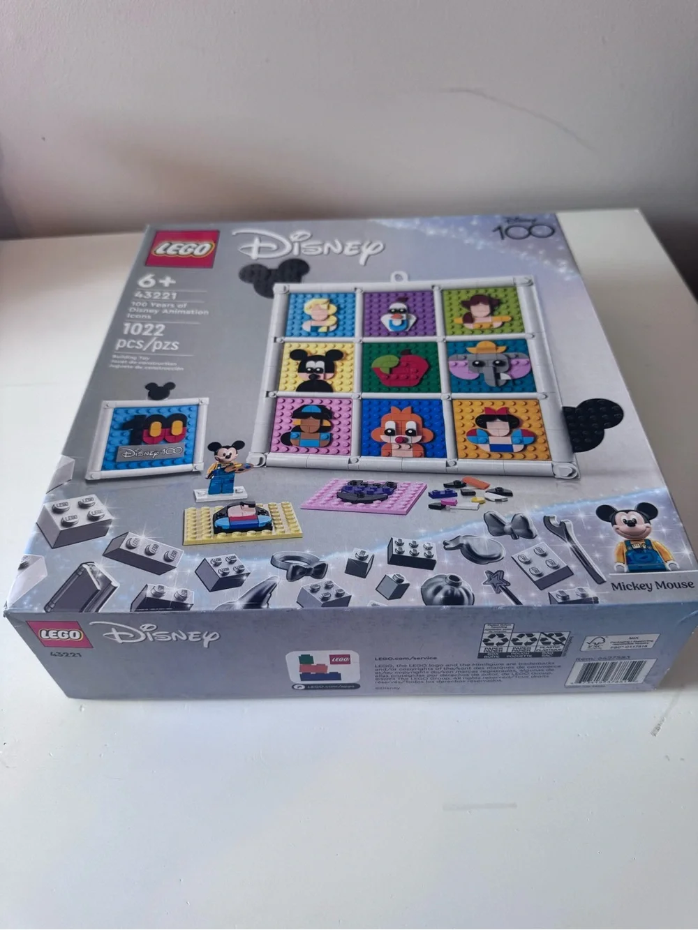 LEGO 100 Years of Disney Animation Icons Set - NWT